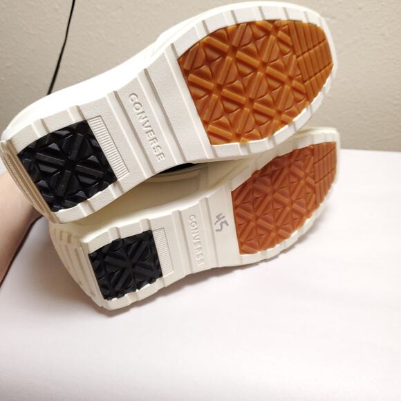 NEW CONVERSE Women and Wedge Chunky Sole Chuck Taylor High Top Sneakers Shoes - Picture 15 of 15